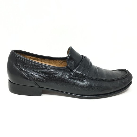 Allen Edmonds Begamo Loafers Shoes Size 13 Black main image 4